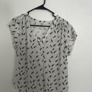 Fun 2 Fun White and Black Blouse